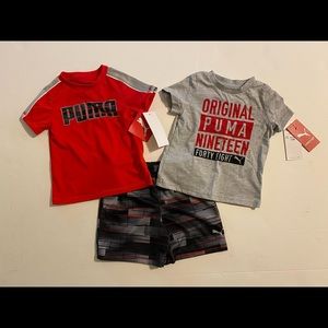 NWT Infant Boys 3 Pc Shirt Set SZ 12M